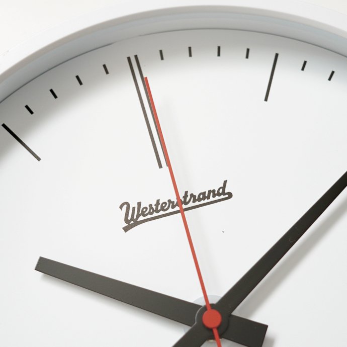 168520698 WESTERSTRAND / Analogue Indoor Clock - with Seconds 230mm Office ウェスターストランド ウォールクロック 掛時計 02