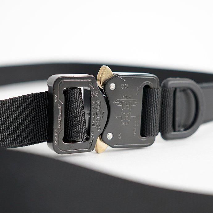bagjack / NXL Belt 25mm M - Black Leather バッグジャック ネクストレベル ベルト  ブラックレザー／ブラックバックル