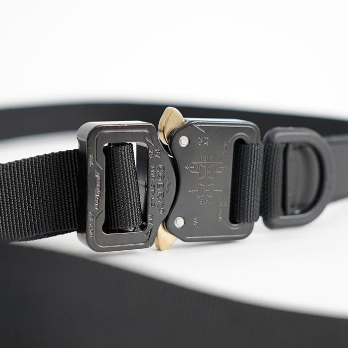 bagjack / NXL Belt 25mm M - Black Leather バッグジャック ネクストレベル ベルト  ブラックレザー／ブラックバックル 03016