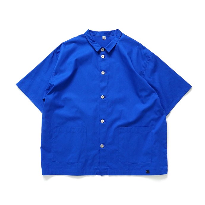 DG THE DRY GOODS / DG CHORE SHIRTS S/S 半袖ワークシャツ ブルー