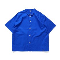 DG THE DRY GOODS / DG CHORE SHIRTS S/S 半袖ワークシャツ ブルー