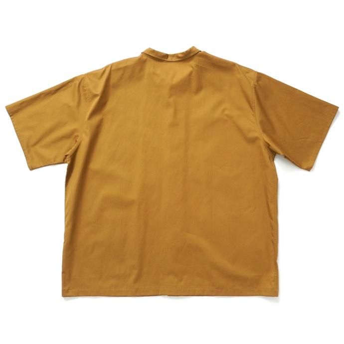 168927105 DG THE DRY GOODS / DG CHORE SHIRTS S/S 半袖ワークシャツ ダックブラウン 02