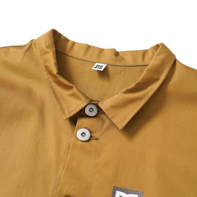 168927105 DG THE DRY GOODS / DG CHORE SHIRTS S/S 半袖ワークシャツ ダックブラウン 02