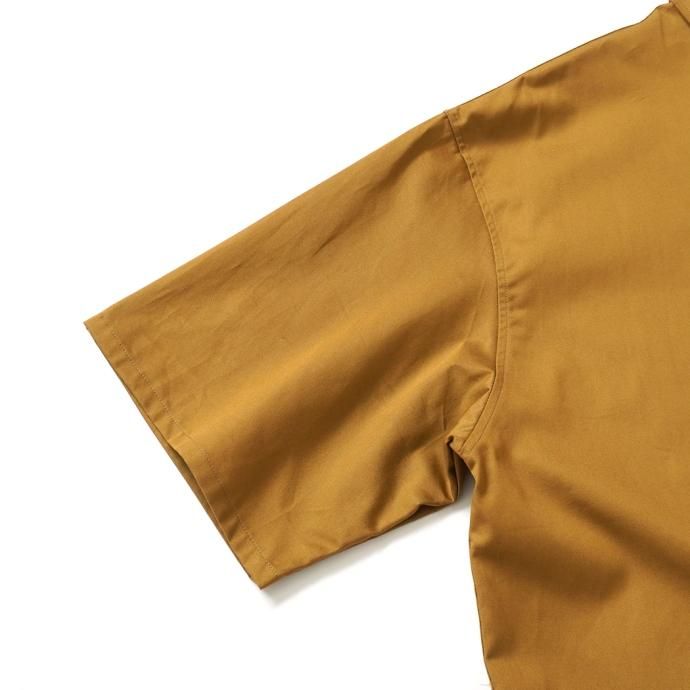 168927105 DG THE DRY GOODS / DG CHORE SHIRTS S/S 半袖ワークシャツ ダックブラウン 02