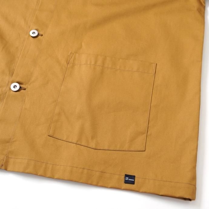 168927105 DG THE DRY GOODS / DG CHORE SHIRTS S/S 半袖ワークシャツ ダックブラウン 02