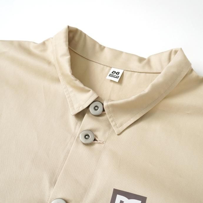 168927157 DG THE DRY GOODS / DG CHORE SHIRTS S/S 半袖ワークシャツ ベージュ 02