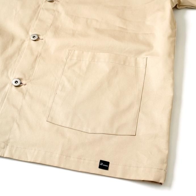 168927157 DG THE DRY GOODS / DG CHORE SHIRTS S/S 半袖ワークシャツ ベージュ 02