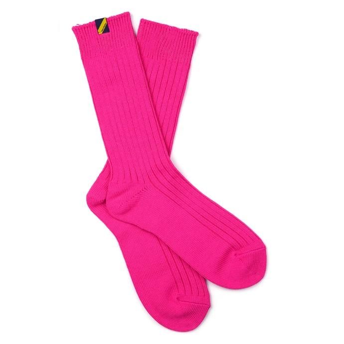 169076160 Trad Marks / Old Rib Socks lite ɥ֥å饤 - Neon Pink ͥԥ<img class='new_mark_img2' src='https://img.shop-pro.jp/img/new/icons47.gif' style='border:none;display:inline;margin:0px;padding:0px;width:auto;' /> 02