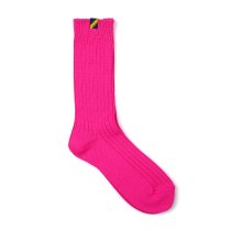 Trad Marks / Old Rib Socks lite ɥ֥å饤 - Neon Pink ͥԥ