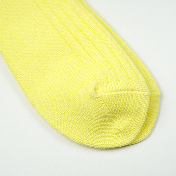 169076265 Trad Marks / Old Rib Socks lite ɥ֥å饤 - Lemon Yellow 󥤥 02