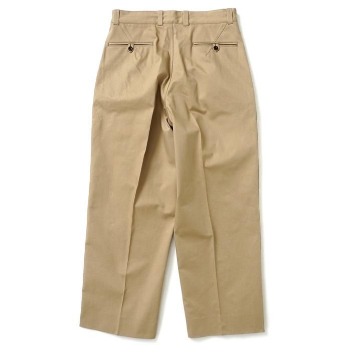 169076571 blurhms ROOTSTOCK / Chino Pants - LightBeige bROOTS22F13 チノパンツ 02