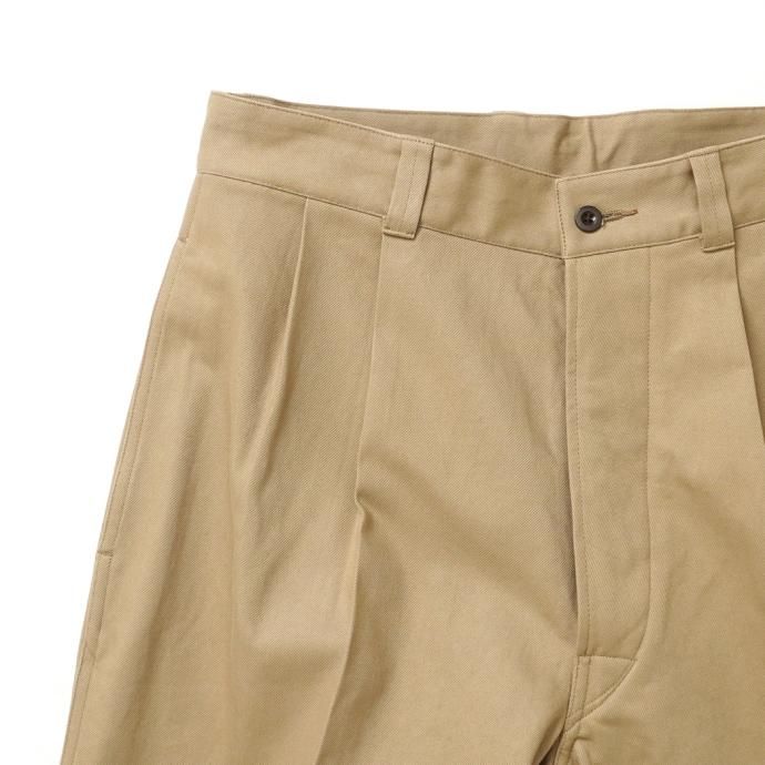 169076571 blurhms ROOTSTOCK / Chino Pants - LightBeige bROOTS22F13 チノパンツ 02