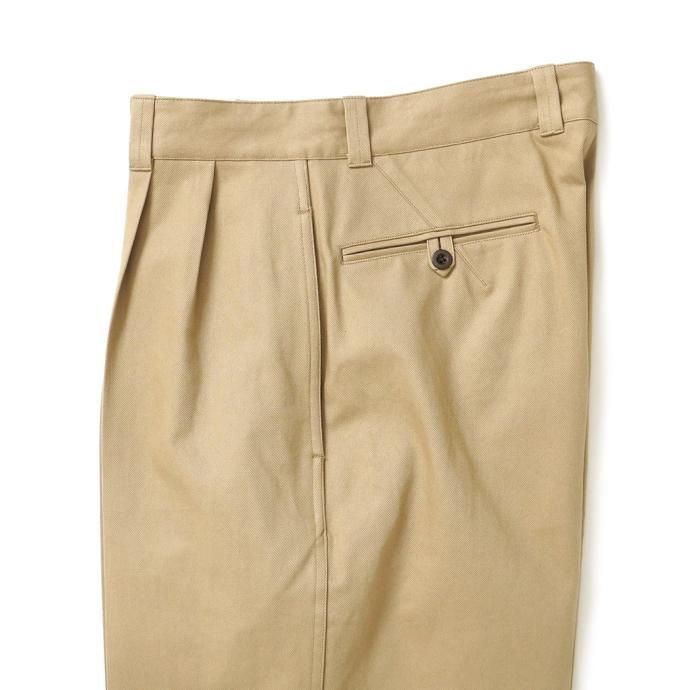 169076571 blurhms ROOTSTOCK / Chino Pants - LightBeige bROOTS22F13 チノパンツ 02