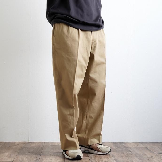 169076571 blurhms ROOTSTOCK / Chino Pants - LightBeige bROOTS22F13 チノパンツ 02