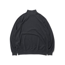 blurhms ROOTSTOCK / Silk Cotton 20/80 High-neck Hem Rib L/S - InkBlack シルクコットンハイネックカットソー bROOTS22F25<img class='new_mark_img2' src='https://img.shop-pro.jp/img/new/icons47.gif' style='border:none;display:inline;margin:0px;padding:0px;width:auto;' />