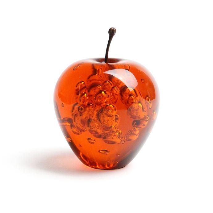 169599990 Apple - Amber アップル アクリルペーパーウェイト アンバー<img class='new_mark_img2' src='https://img.shop-pro.jp/img/new/icons47.gif' style='border:none;display:inline;margin:0px;padding:0px;width:auto;' /> 01