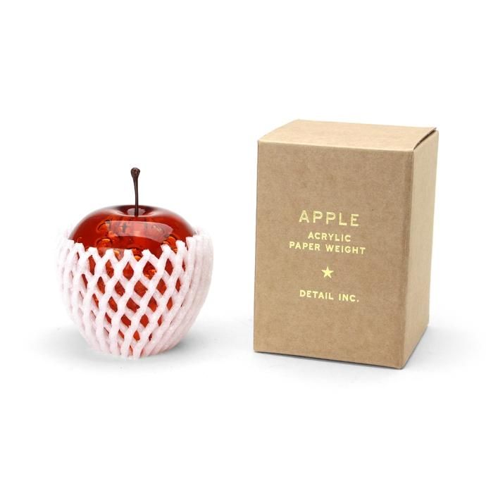 169599990 Apple - Amber アップル アクリルペーパーウェイト アンバー<img class='new_mark_img2' src='https://img.shop-pro.jp/img/new/icons47.gif' style='border:none;display:inline;margin:0px;padding:0px;width:auto;' /> 02