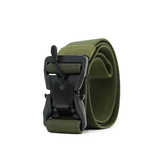 169707592 This is... / Quick Release Elastic Belt - Olive クイックリリースエラスティックベルト オリーブ 01