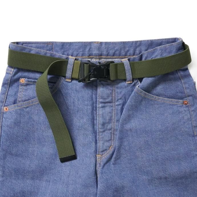 169707592 This is... / Quick Release Elastic Belt - Olive クイックリリースエラスティックベルト オリーブ 02