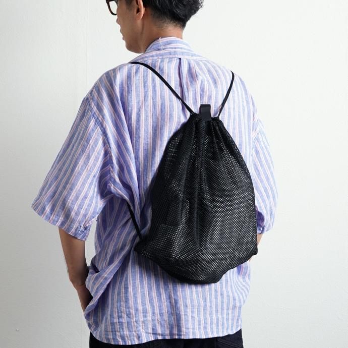 169707656 This is... / Mesh Gym Bag - Black メッシュジムバッグ ブラック<img class='new_mark_img2' src='https://img.shop-pro.jp/img/new/icons47.gif' style='border:none;display:inline;margin:0px;padding:0px;width:auto;' /> 02