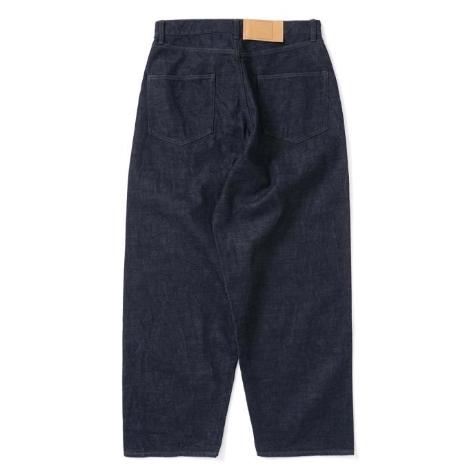 169796261 blurhms ROOTSTOCK / 12.9oz Selvage Denim Pants WIDE - Indigo bROOTS23S12 02