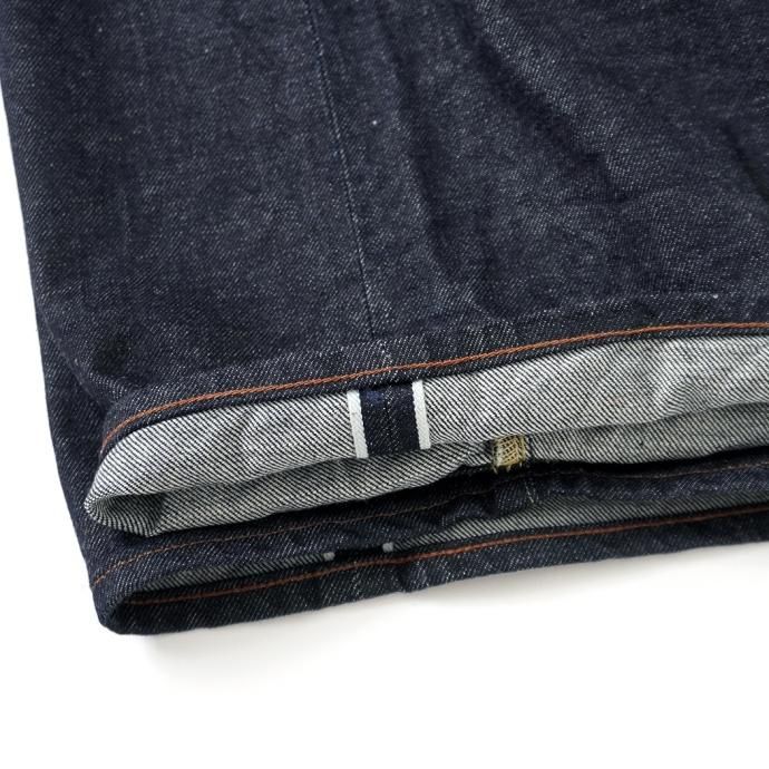 169796261 blurhms ROOTSTOCK / 12.9oz Selvage Denim Pants WIDE - Indigo bROOTS23S12 02