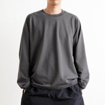 STILL BY HAND / CS05223 クルーネックカットソー - Charcoal
