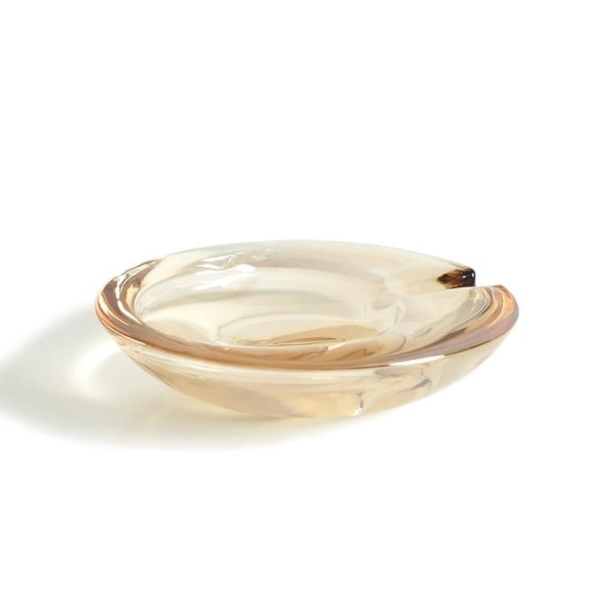 169993314 Glass Ashtray Small - Amber 饹ȥ쥤 ⡼ С 01