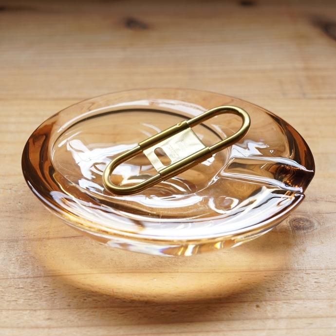 169993314 Glass Ashtray Small - Amber 饹ȥ쥤 ⡼ С 02