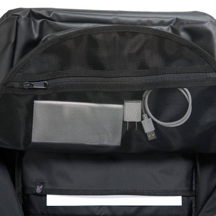 170025264 BAICYCLON by bagjack / BCL-22 DAYPACK - Black2 バイシクロンバイバッグジャック デイパック ブラック 840Dカーボネートナイロン 02