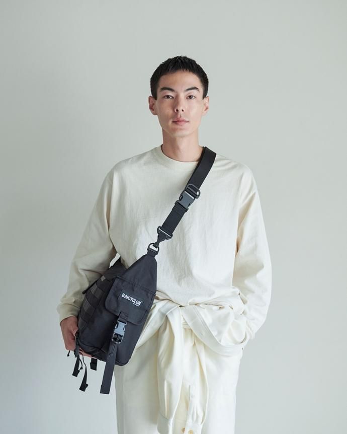 170039736 BAICYCLON by bagjack / BCL-25 MOLLE SHOULDER BAG - Black1 バイシクロンバイバッグジャック ショルダーバッグ 500Dコーデュラナイロン<img class='new_mark_img2' src='https://img.shop-pro.jp/img/new/icons47.gif' style='border:none;display:inline;margin:0px;padding:0px;width:auto;' /> 02