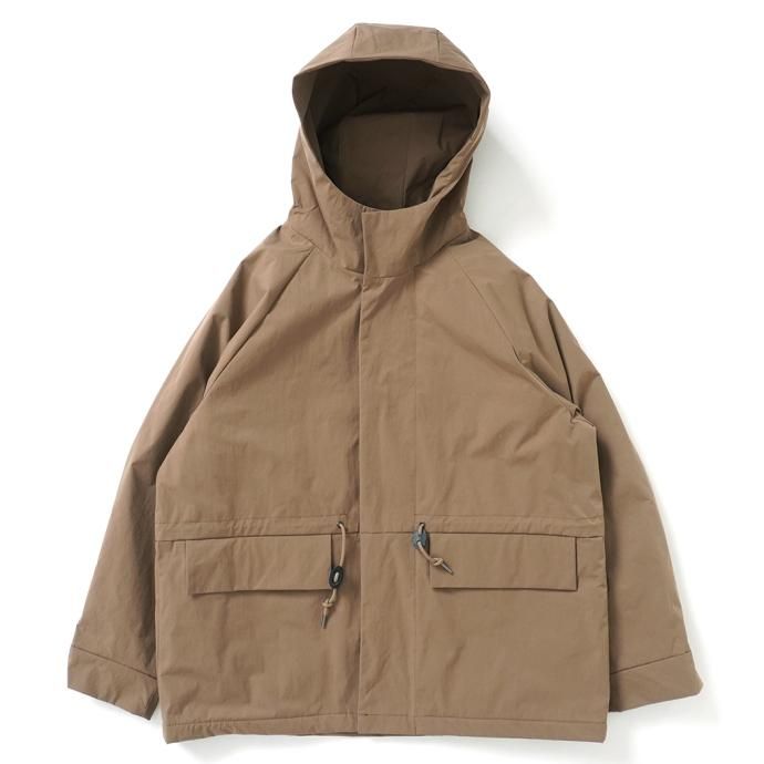 170307163 STILL BY HAND / BL03223 ソロテックス フーデッドブルゾン - Camel 02