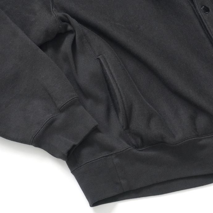 170328027 blurhms ROOTSTOCK / Soft&Hard Sweat Snap Cardigan - InkBlack bROOTS22F27<img class='new_mark_img2' src='https://img.shop-pro.jp/img/new/icons47.gif' style='border:none;display:inline;margin:0px;padding:0px;width:auto;' /> 02