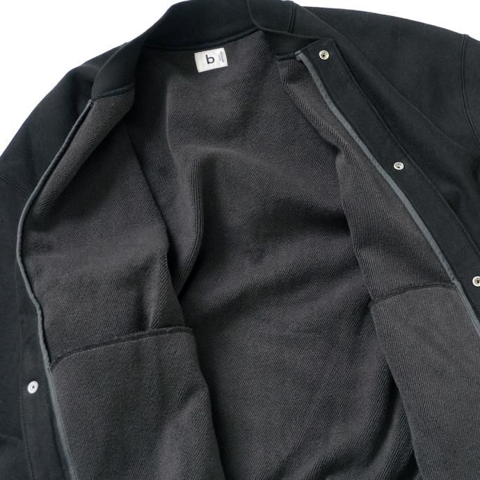 170328027 blurhms ROOTSTOCK / Soft&Hard Sweat Snap Cardigan - InkBlack bROOTS22F27<img class='new_mark_img2' src='https://img.shop-pro.jp/img/new/icons47.gif' style='border:none;display:inline;margin:0px;padding:0px;width:auto;' /> 02