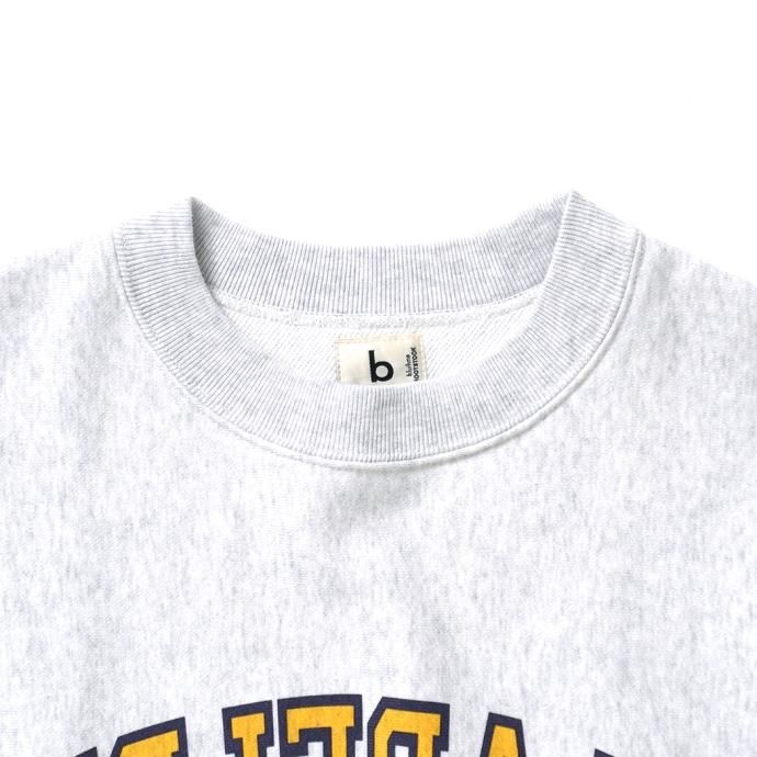 170328224 blurhms ROOTSTOCK / Soft&Hard Sweat Crew-neck PRINT Big - HeatherWhitexPhila bROOTS22F22P<img class='new_mark_img2' src='https://img.shop-pro.jp/img/new/icons47.gif' style='border:none;display:inline;margin:0px;padding:0px;width:auto;' /> 02