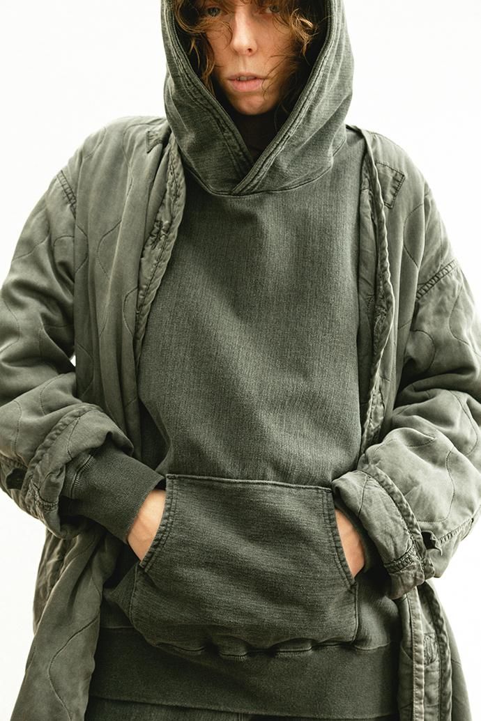 170566393 INNAT / SWEAT HOODIE P/O - Natural スウェットフーディープルオーバー ナチュラル INNAT02-C02 02