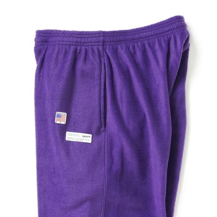 170641373 SMOKE T ONE / THE ONE MORKSKIN POLAR FLEECE PANTS ե꡼ѥ - Purple 02