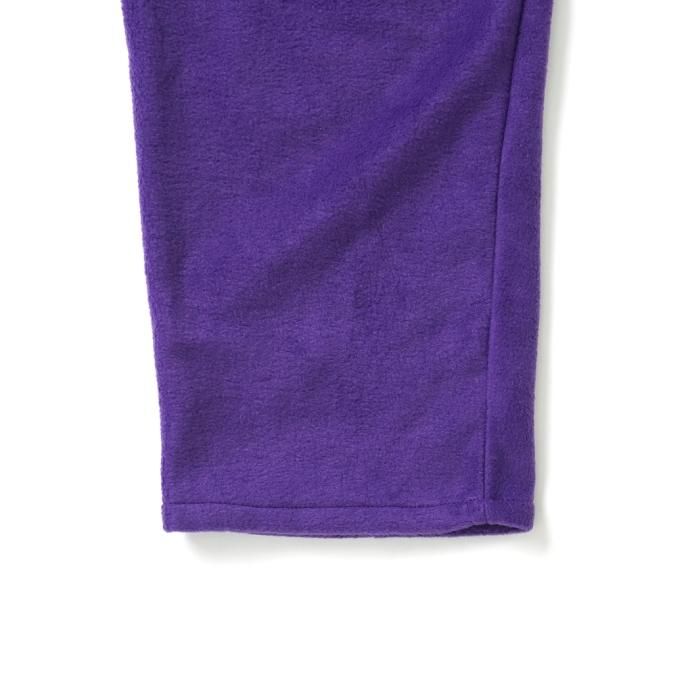 170641373 SMOKE T ONE / THE ONE MORKSKIN POLAR FLEECE PANTS フリースイージーパンツ - Purple 02