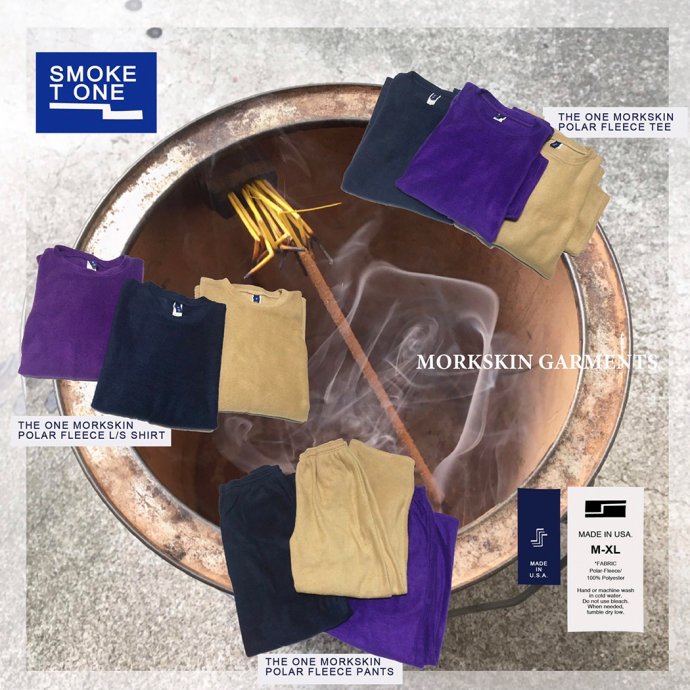 170641373 SMOKE T ONE / THE ONE MORKSKIN POLAR FLEECE PANTS ե꡼ѥ - Purple 02