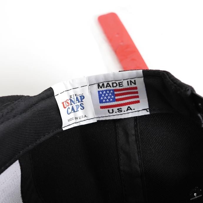 170705814 USNAP CAPS / The Authentic Cap add Extra Snap Tab - Black アメリカ製スナップバックキャップ<img class='new_mark_img2' src='https://img.shop-pro.jp/img/new/icons47.gif' style='border:none;display:inline;margin:0px;padding:0px;width:auto;' /> 02