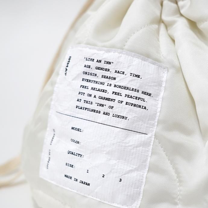 170735514 INNAT / CINCH BAG - White シンチバッグ ホワイト INNAT02-A03 02