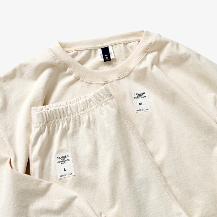 170938031 SMOKE T ONE / CAMBER 8oz MAX-WEIGHT COTTON #305R SWEATSHIRT - Natural<img class='new_mark_img2' src='https://img.shop-pro.jp/img/new/icons47.gif' style='border:none;display:inline;margin:0px;padding:0px;width:auto;' /> 02