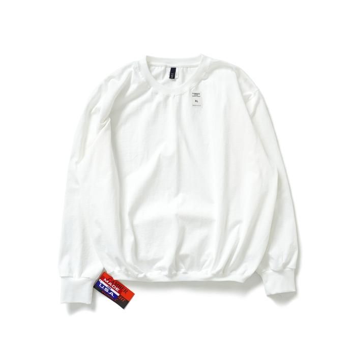 170938041 SMOKE T ONE / CAMBER 8oz MAX-WEIGHT COTTON #305R SWEATSHIRT - White 01