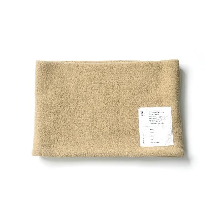 170966812 INNAT / FLEECE SNOOD - Beige フリーススヌード ベージュ INNAT02-A02 01
