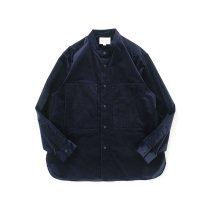 STILL BY HAND / SH04224 コーデュロイシャツジャケット - Navy<img class='new_mark_img2' src='https://img.shop-pro.jp/img/new/icons47.gif' style='border:none;display:inline;margin:0px;padding:0px;width:auto;' />