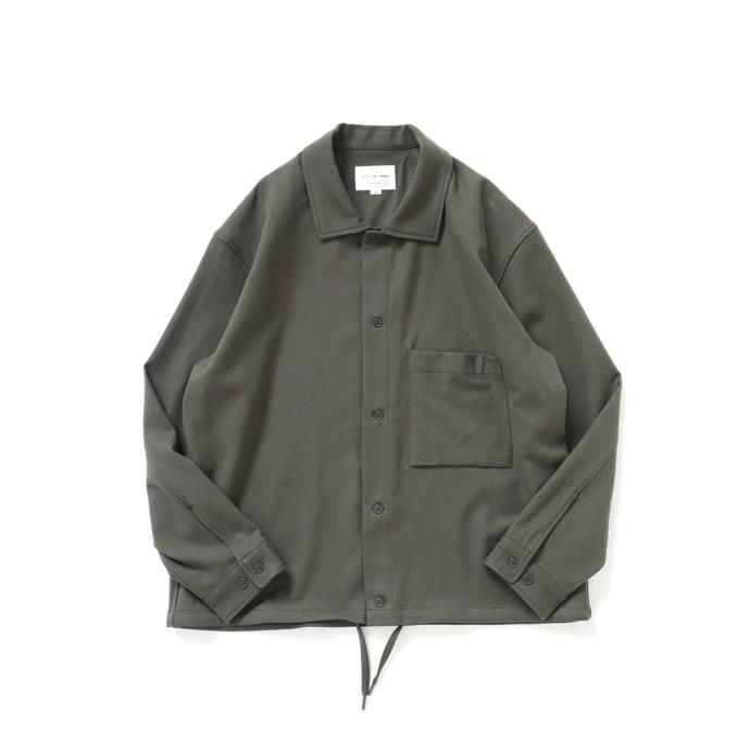 171059730 STILL BY HAND / SH03224 ウールコーチシャツジャケット - Khaki 01