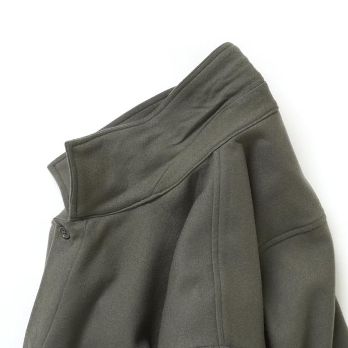 171059730 STILL BY HAND / SH03224 ウールコーチシャツジャケット - Khaki 02
