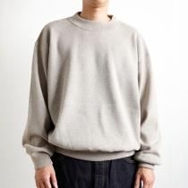 reverve / RV22W006 Wool Sweat Crewneck - Beige 륹åȥ롼ͥå