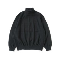 reverve / RV22W007 Wool Sweat Turtleneck - Black ウールスウェットタートルネック<img class='new_mark_img2' src='https://img.shop-pro.jp/img/new/icons47.gif' style='border:none;display:inline;margin:0px;padding:0px;width:auto;' />