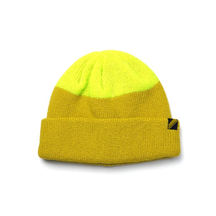171340001 Trad Marks / Two-tone Knit Cap - Mustard 2ȡ˥åȥå ޥ 01